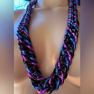 Multicolor Chain Necklace